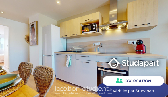 Colocation étudiante Studio &agrave; Lyon 7ème arrondissement (69007)
