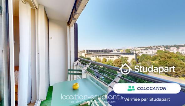 Colocation étudiante Studio &agrave; Lyon 7ème arrondissement (69007)