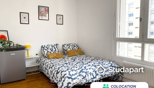Colocation étudiante Studio &agrave; Lyon 7ème arrondissement (69007)