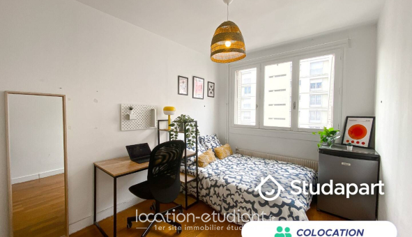 Colocation étudiante Studio &agrave; Lyon 7ème arrondissement (69007)