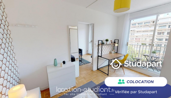 Colocation tudiante T1 à Lyon 7me arrondissement (69007)