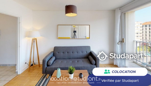 Colocation tudiante T1 à Lyon 7me arrondissement (69007)