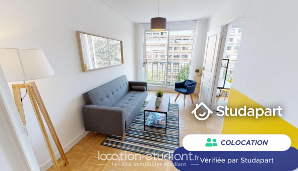 Colocation tudiante T1 à Lyon 7me arrondissement (69007)