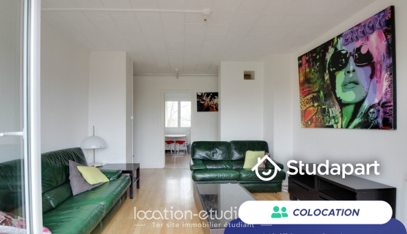 Colocation étudiante Studio &agrave; Lyon 8ème arrondissement (69008)