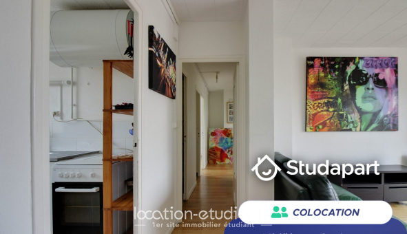 Colocation étudiante Studio &agrave; Lyon 8ème arrondissement (69008)