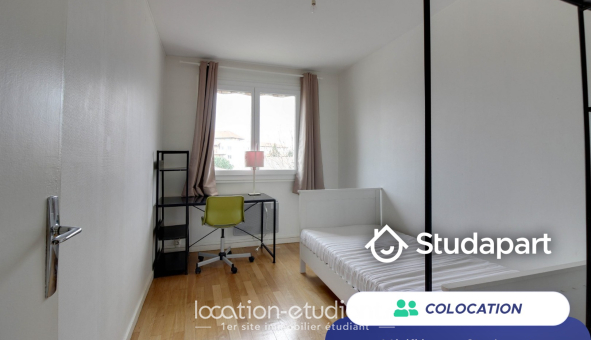 Colocation étudiante Studio &agrave; Lyon 8ème arrondissement (69008)