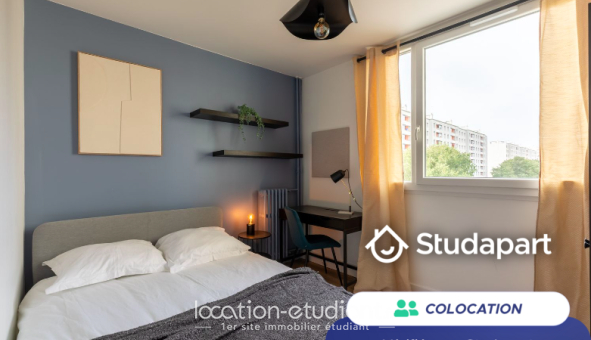 Colocation étudiante Studio &agrave; Lyon 8ème arrondissement (69008)
