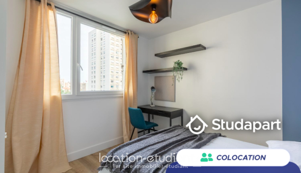 Colocation étudiante Studio &agrave; Lyon 8ème arrondissement (69008)