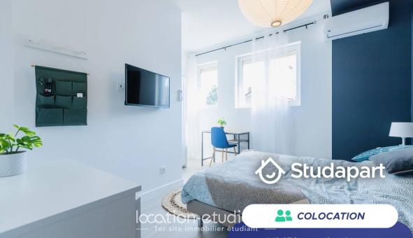Colocation étudiante Studio &agrave; Lyon 8ème arrondissement (69008)