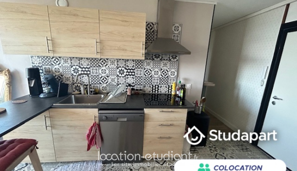Colocation étudiante Studio &agrave; Lyon 8ème arrondissement (69008)