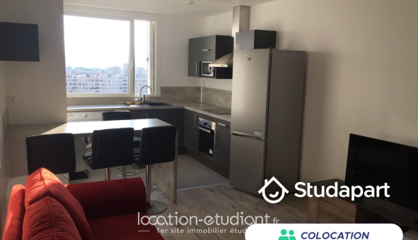 Colocation étudiante T5 &agrave; Lyon 8ème arrondissement (69008)