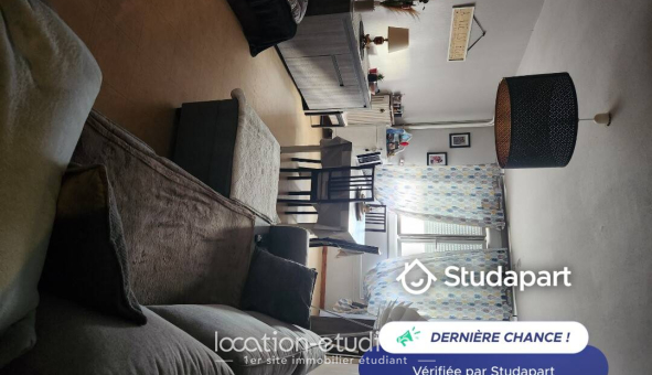 Colocation étudiante Studio &agrave; Lyon 8ème arrondissement (69008)