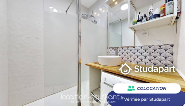 Colocation étudiante Studio &agrave; Lyon 8ème arrondissement (69008)