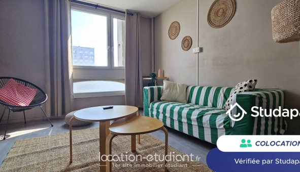 Colocation étudiante Studio &agrave; Lyon 8ème arrondissement (69008)