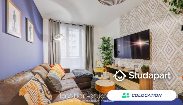 Colocation étudiante T4 &agrave; Lyon 8ème arrondissement (69008)