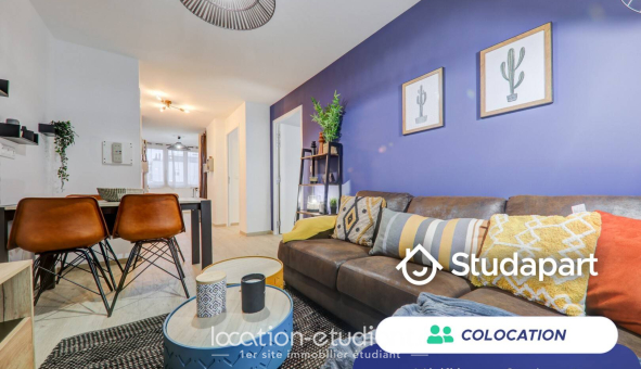 Colocation étudiante T4 &agrave; Lyon 8ème arrondissement (69008)