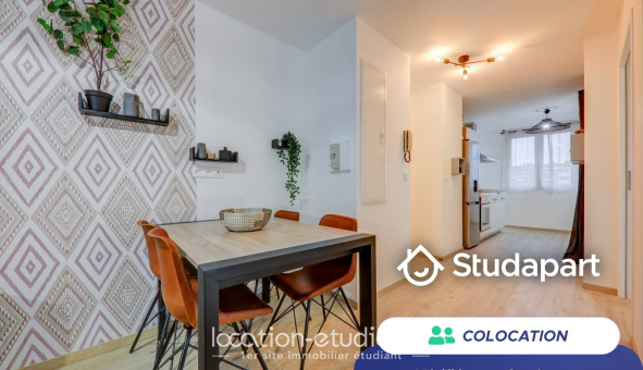 Colocation étudiante T4 &agrave; Lyon 8ème arrondissement (69008)