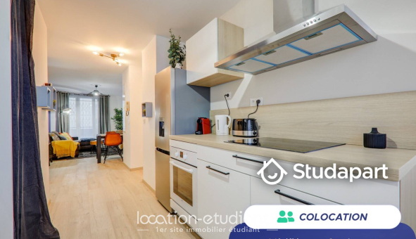 Colocation étudiante T4 &agrave; Lyon 8ème arrondissement (69008)
