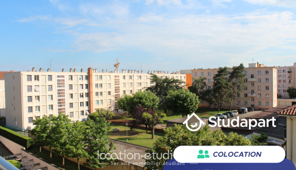 Colocation étudiante T4 &agrave; Lyon 8ème arrondissement (69008)
