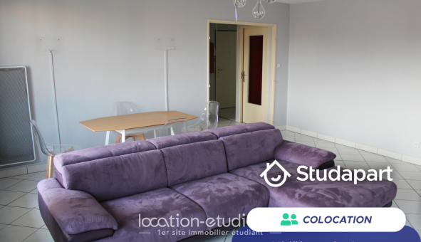 Colocation étudiante T4 &agrave; Lyon 8ème arrondissement (69008)