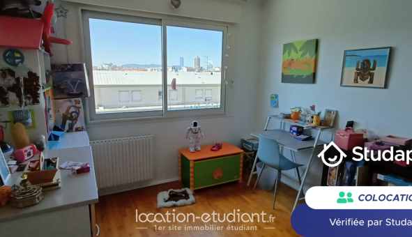 Colocation étudiante T4 &agrave; Lyon 8ème arrondissement (69008)