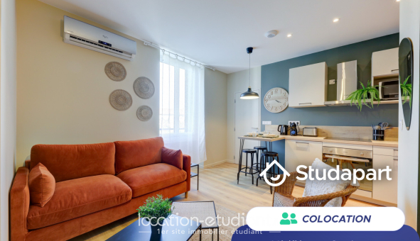 Colocation étudiante Studio &agrave; Lyon 8ème arrondissement (69008)