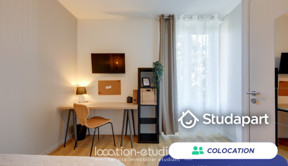 Colocation étudiante Studio &agrave; Lyon 8ème arrondissement (69008)