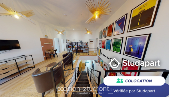 Colocation étudiante Studio &agrave; Lyon 9ème arrondissement (69009)