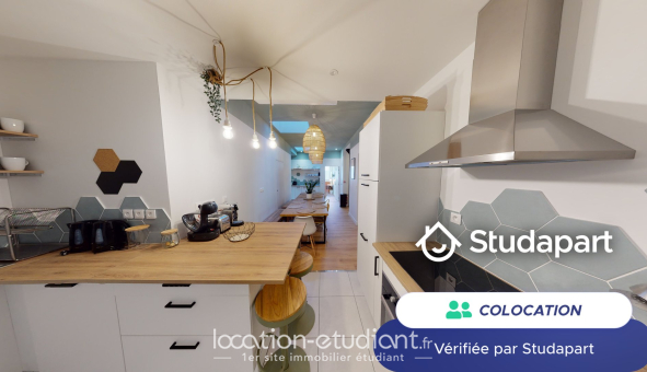 Colocation étudiante Studio &agrave; Lyon 9ème arrondissement (69009)