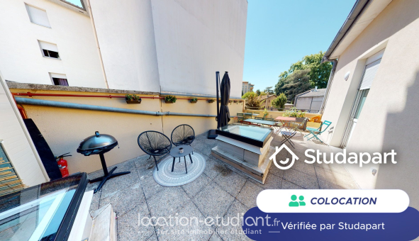Colocation étudiante Studio &agrave; Lyon 9ème arrondissement (69009)