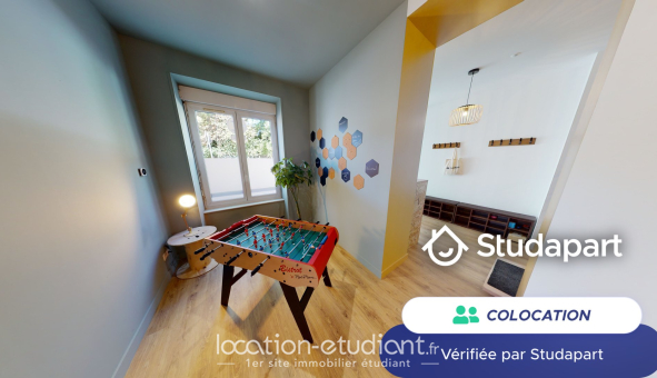 Colocation étudiante Studio &agrave; Lyon 9ème arrondissement (69009)