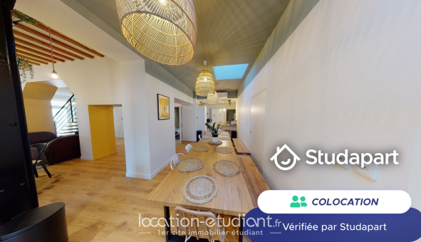 Colocation étudiante Studio &agrave; Lyon 9ème arrondissement (69009)
