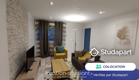 Colocation étudiante Studio &agrave; Mantes la Ville (78200)