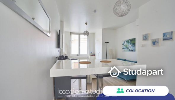 Colocation étudiante Studio &agrave; Marc en baroeul (59700)