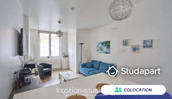 Colocation étudiante Studio &agrave; Marc en baroeul (59700)