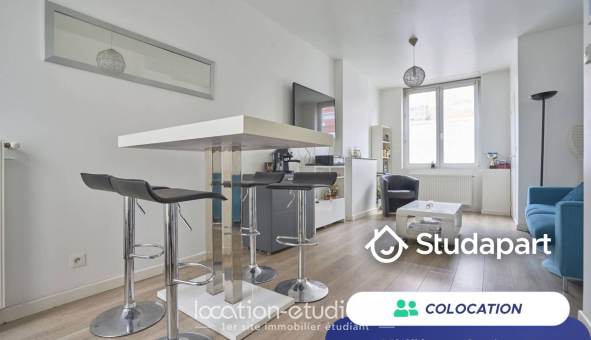 Colocation étudiante Studio &agrave; Marc en baroeul (59700)