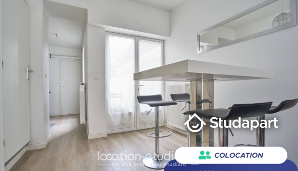 Colocation étudiante Studio &agrave; Marc en baroeul (59700)
