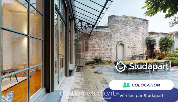 Colocation étudiante Studio &agrave; Marc en baroeul (59700)