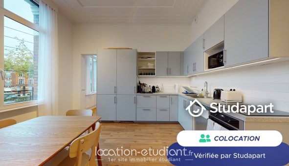 Colocation étudiante Studio &agrave; Marc en baroeul (59700)