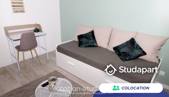Colocation étudiante Studio &agrave; Marignane (13700)