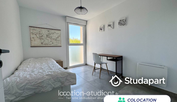 Colocation étudiante Studio &agrave; Marignane (13700)