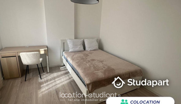 Colocation étudiante Studio &agrave; Marquette lez Lille (59520)