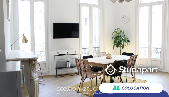 Colocation étudiante Studio &agrave; Marseille 01er arrondissement (13001)