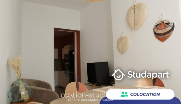 Colocation étudiante Studio &agrave; Marseille 01er arrondissement (13001)