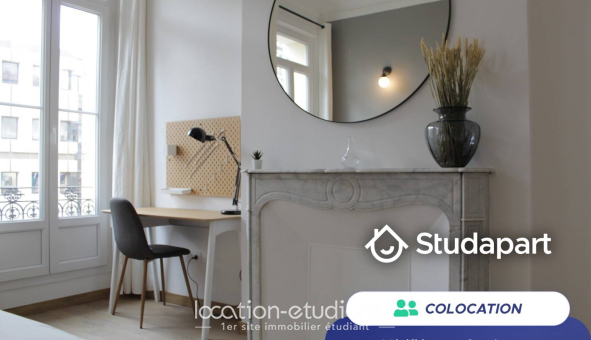 Colocation étudiante Studio &agrave; Marseille 01er arrondissement (13001)
