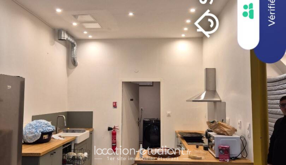 Colocation étudiante Studio &agrave; Marseille 01er arrondissement (13001)