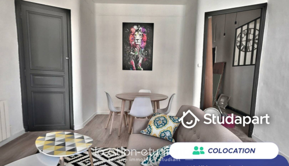 Colocation étudiante Studio &agrave; Marseille 01er arrondissement (13001)