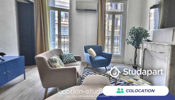Colocation étudiante Studio &agrave; Marseille 01er arrondissement (13001)