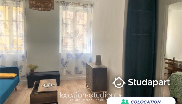 Colocation étudiante T3 &agrave; Marseille 01er arrondissement (13001)