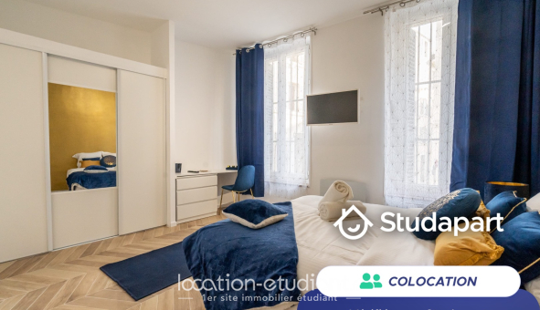 Colocation étudiante T4 &agrave; Marseille 01er arrondissement (13001)